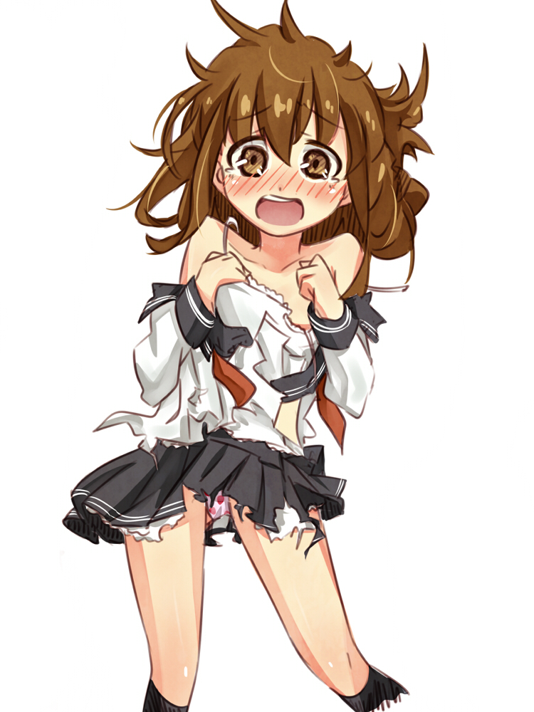 inazuma (kantai collection) drawn by umino_mokuzu_(shizumisou)