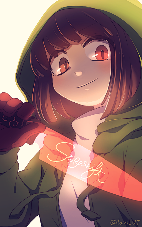 chara (undertale and 1 more) drawn by lari-lab
