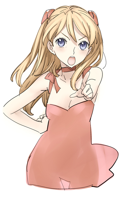 souryuu asuka langley (neon genesis evangelion) drawn by nishieda