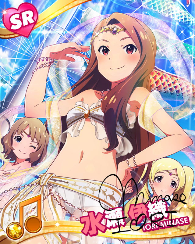 minase iori, suou momoko, and emily stewart (idolmaster and 1 more)
