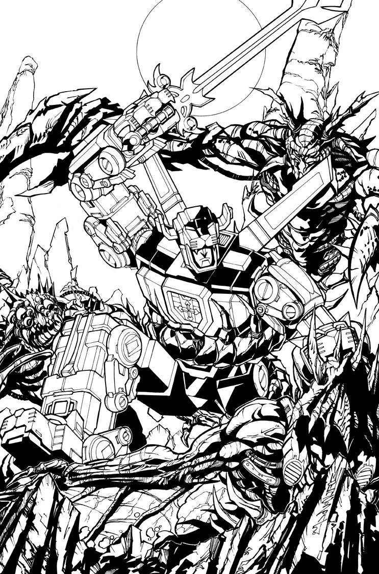 golion and lion voltron (voltron and 1 more) drawn by alex_milne