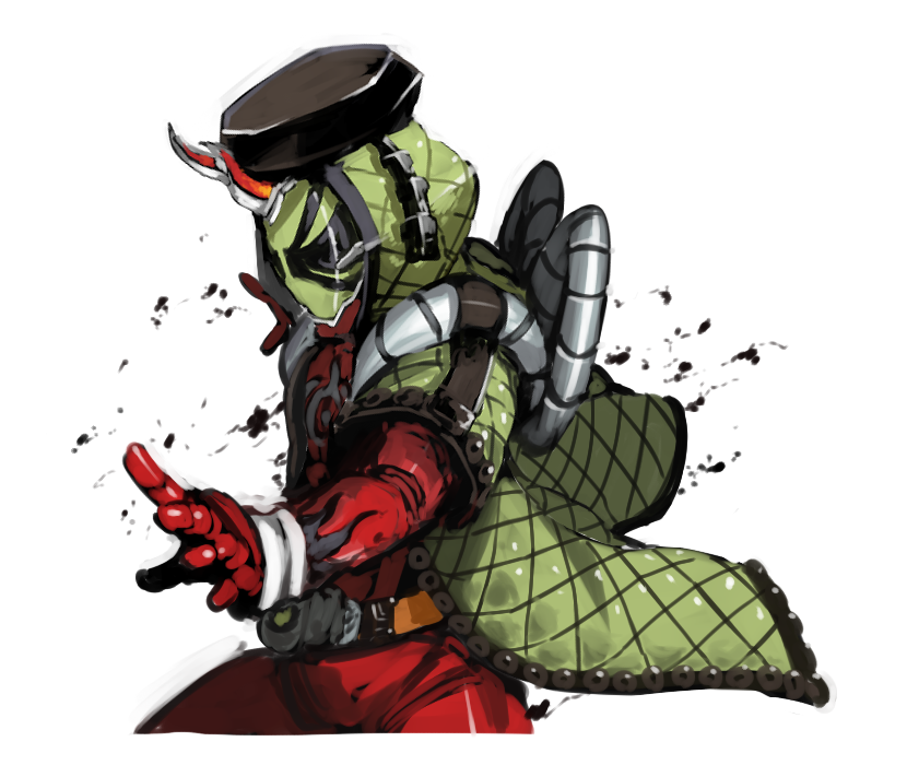 kamen rider ghost (kamen rider and 1 more) drawn by takane_(lovehatsune)