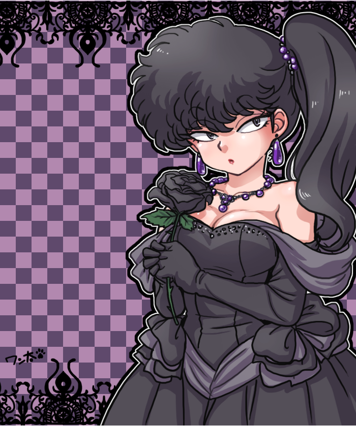 kunou kodachi (ranma 1/2) drawn by wanta_(futoshi)