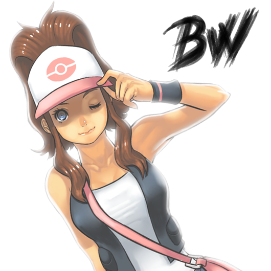 hilda (pokemon and 1 more) drawn by cessa