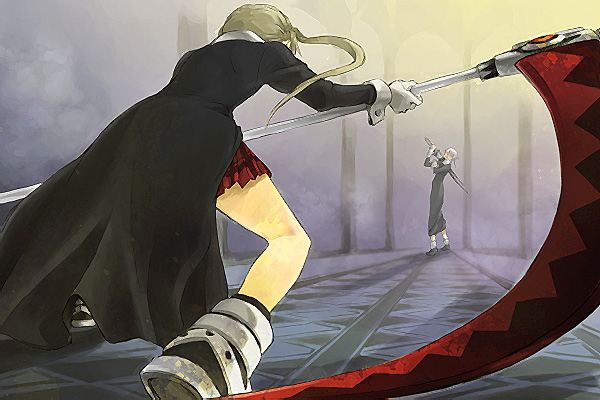maka albarn and crona (soul eater) drawn by tame