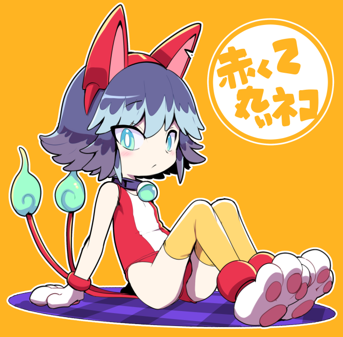jibanyan and himekawa fubuki (youkai watch and 1 more) drawn by nollety