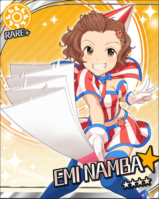 namba emi and kuidaore taro (idolmaster and 1 more)