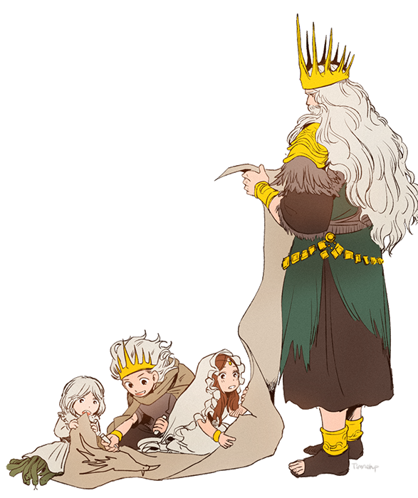dark sun gwyndolin, nameless king, queen of sunlight gwynevere, and gwyn lord of sunlight (dark souls and 2 more) drawn by 6cheetah