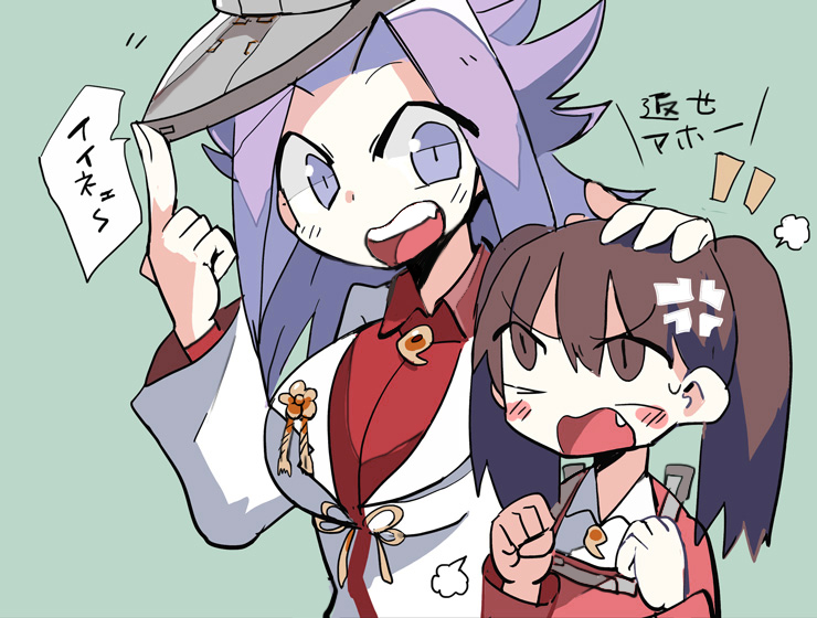 ryuujou and jun'you (kantai collection) drawn by terada_tera