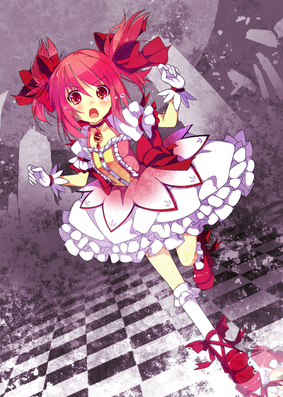 kaname madoka (mahou shoujo madoka magica) drawn by shirokitsune