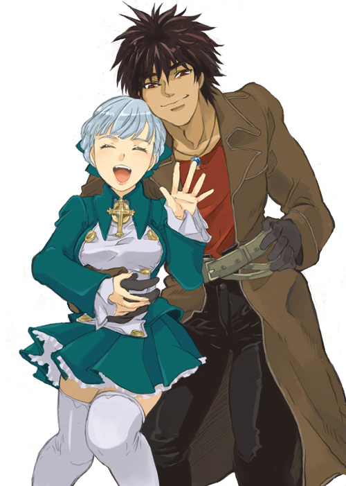 alice elliot and yuri hyuga (shadow hearts) drawn by tng