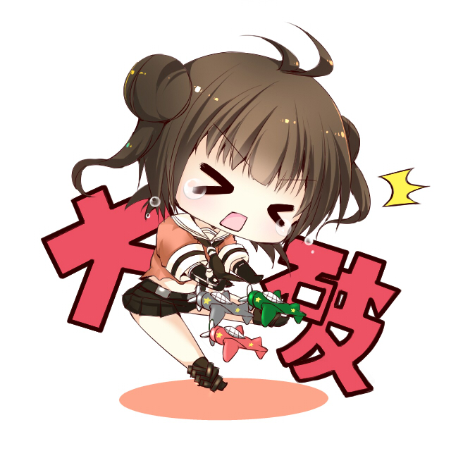 naka (kantai collection) drawn by yuncha