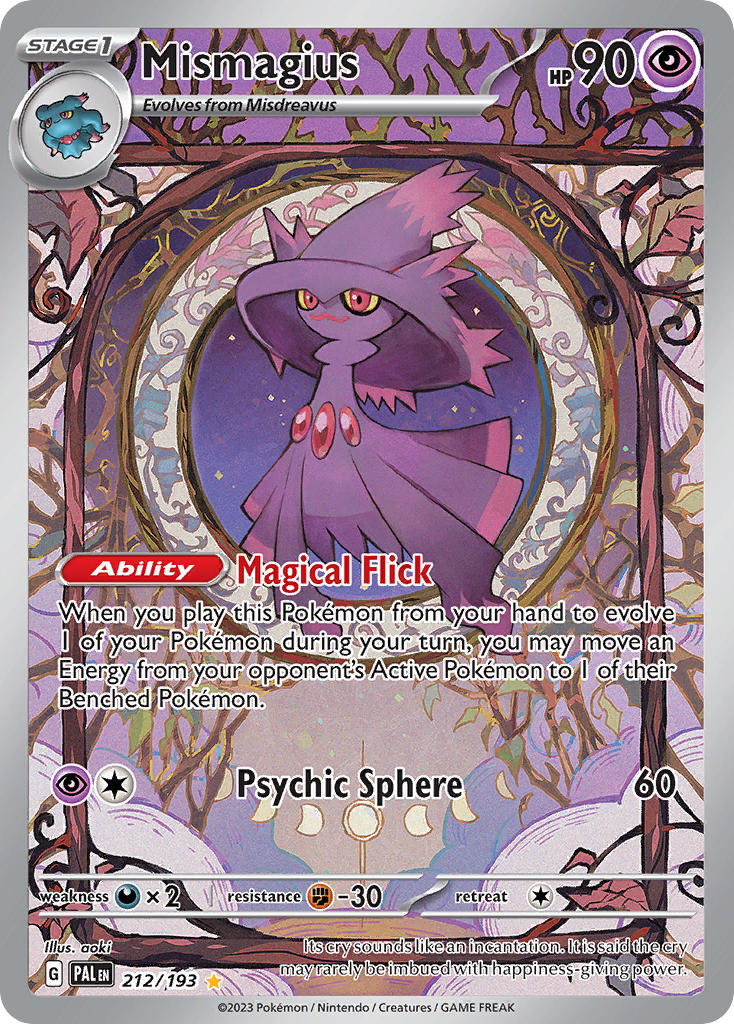 mismagius and misdreavus (pokemon and 1 more) drawn by aoki_(fumomo)