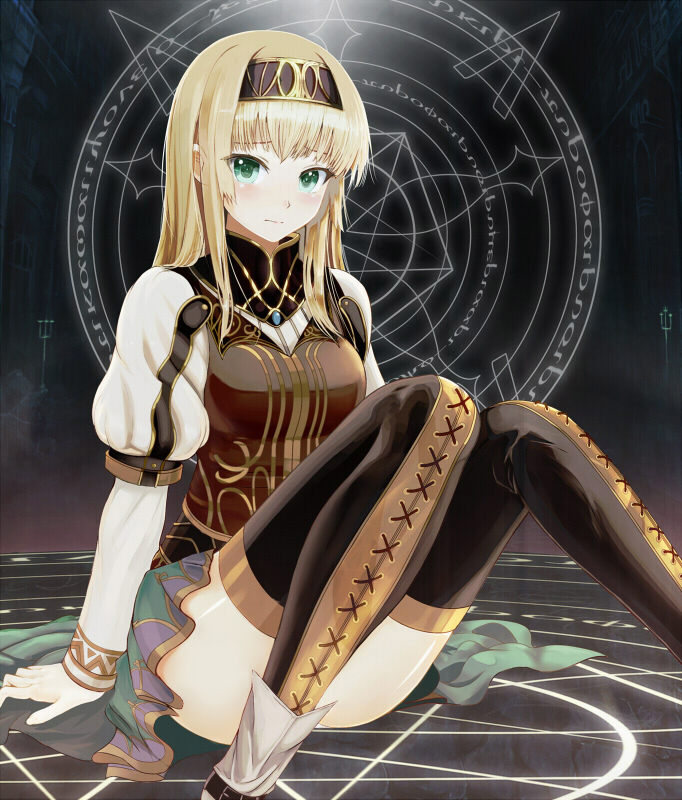 alicia (valkyrie profile and 1 more) drawn by sakihana_yoshito