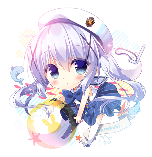 kafuu chino (gochuumon wa usagi desu ka?) drawn by sasai_saji