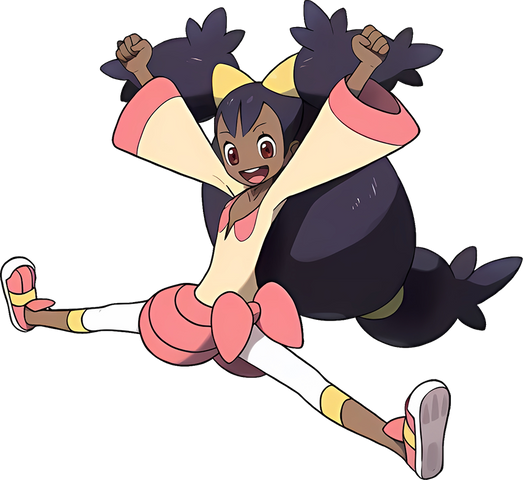 iris (pokemon and 1 more) drawn by oomura_yuusuke
