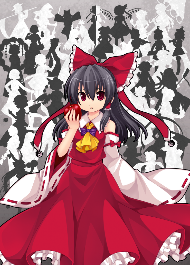 hakurei reimu, kirisame marisa, remilia scarlet, flandre scarlet, izayoi sakuya, and 30 more (touhou) drawn by aoilio
