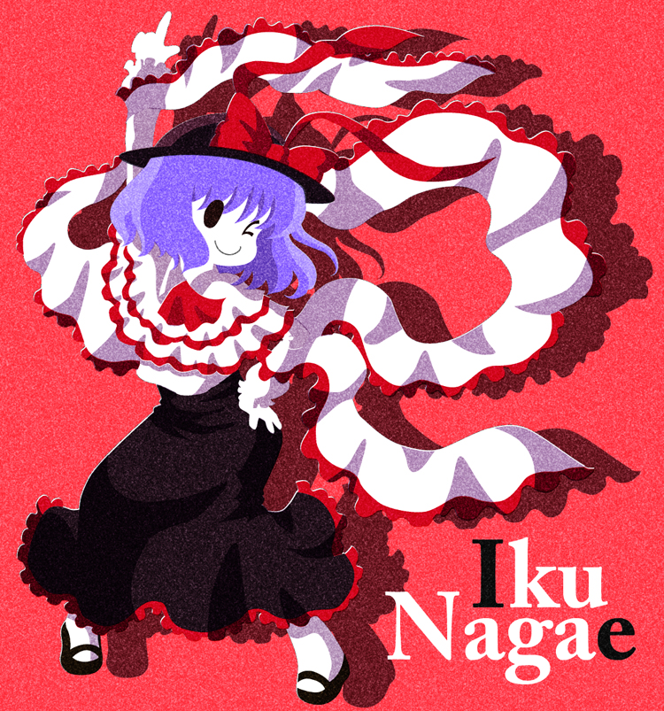 nagae iku (touhou and 1 more) drawn by karaagetarou