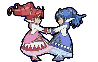fine and rein (fushigiboshi no futago hime)
