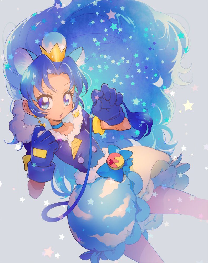 tategami aoi and cure gelato (precure and 1 more) drawn by yukiumisaka