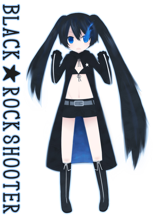black rock shooter (black rock shooter) drawn by mochino_(kaika)