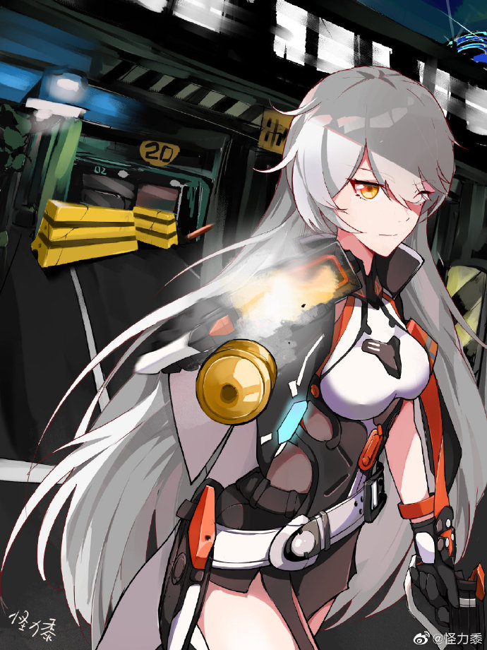 kiana kaslana (honkai and 1 more) drawn by evzeva
