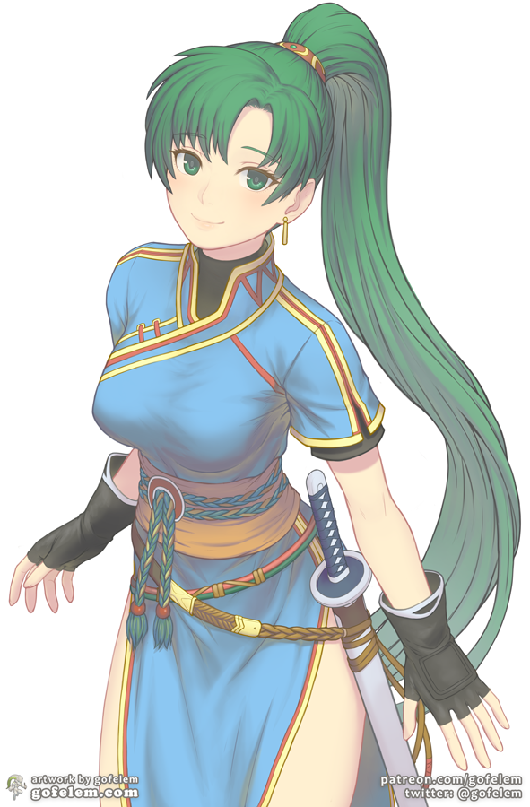 lyn (fire emblem and 1 more) drawn by gofelem