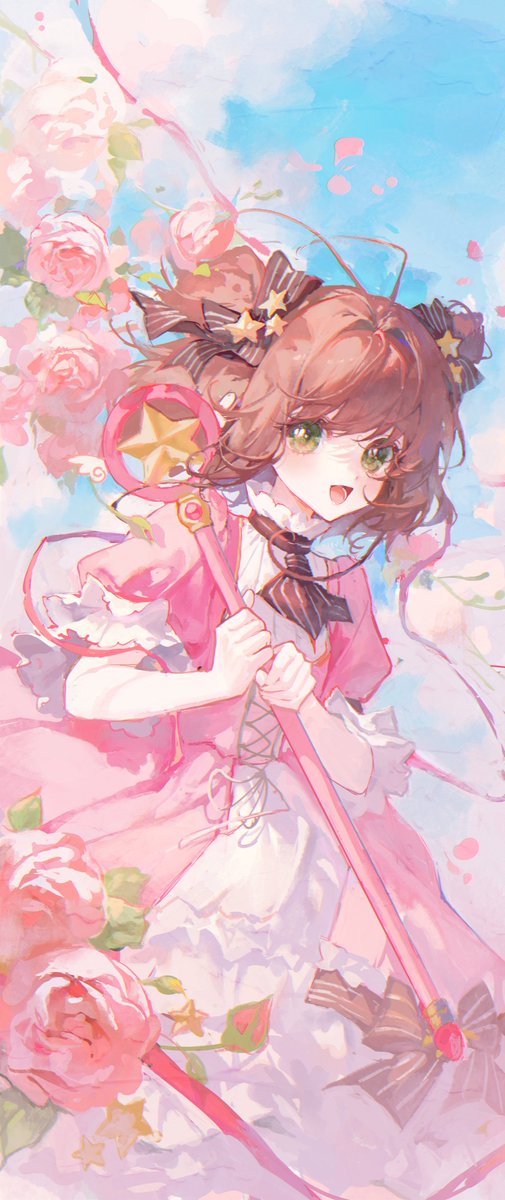 kinomoto sakura (cardcaptor sakura) drawn by maccha_(mochancc)