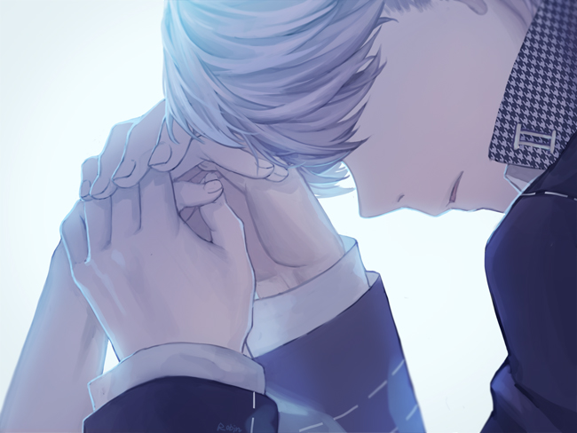 narukami yu and doujima nanako (persona and 1 more) drawn by robinexile
