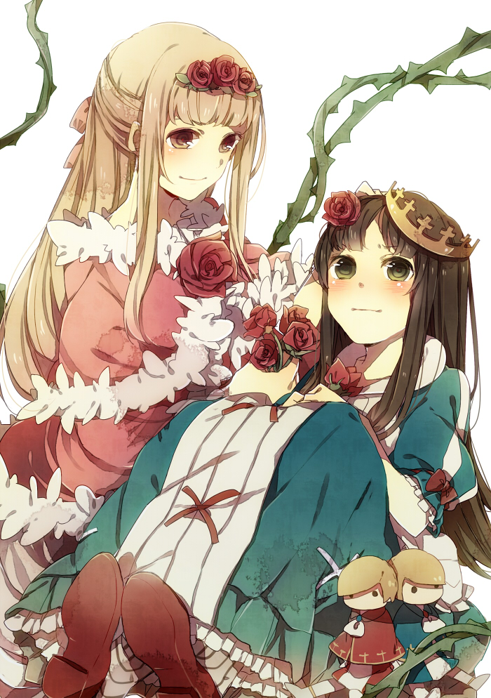schneewittchen, dornroeschen, and tettere (sound horizon and 1 more) drawn by mugi_(twinbox)