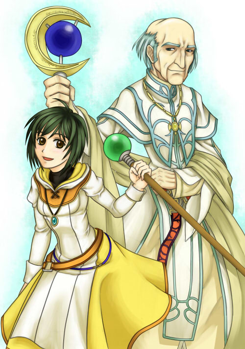 laura and hetzel (fire emblem and 1 more) drawn by purutoppu_(toranohige)