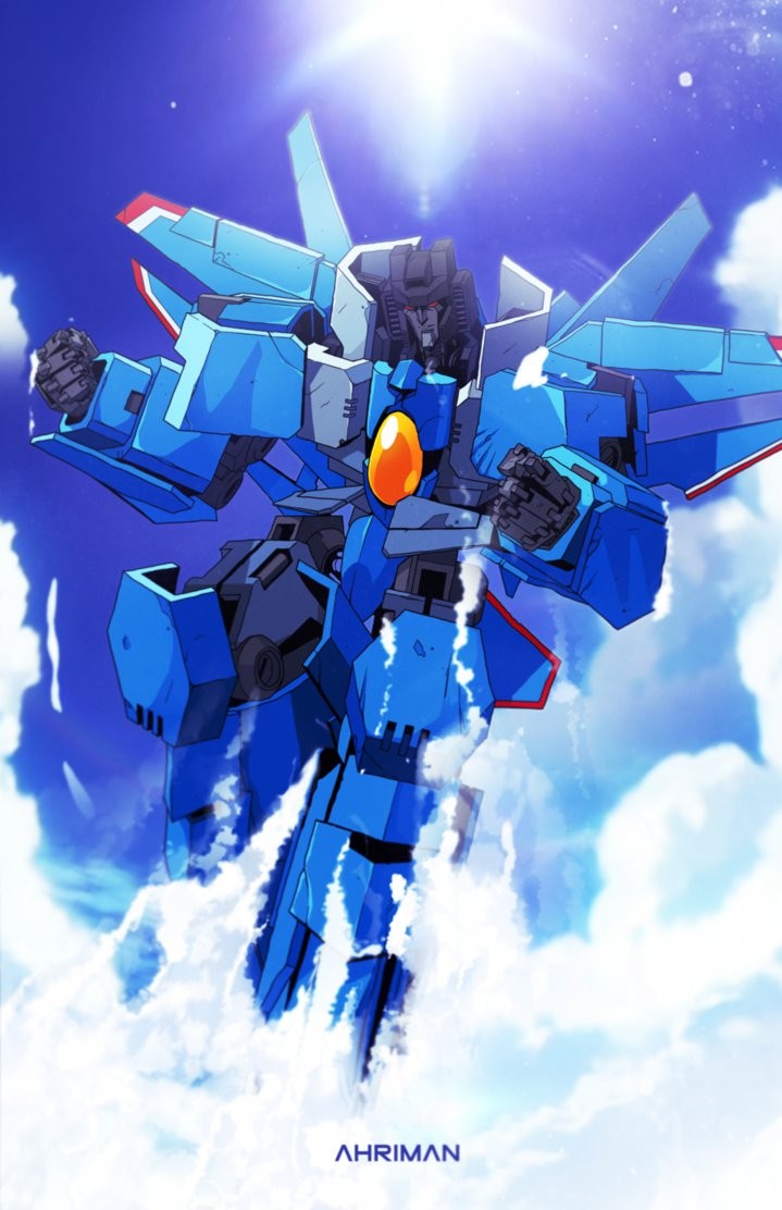thundercracker (transformers and 1 more) drawn by dmitry_grozov