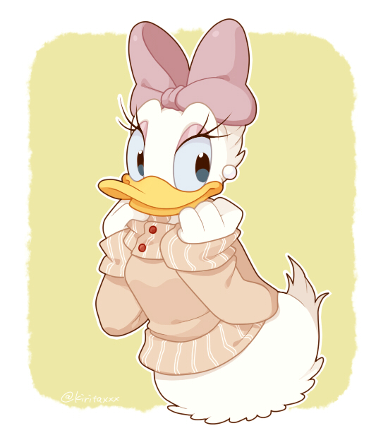 daisy duck (mickey mouse & friends) drawn by kiri_futoshi