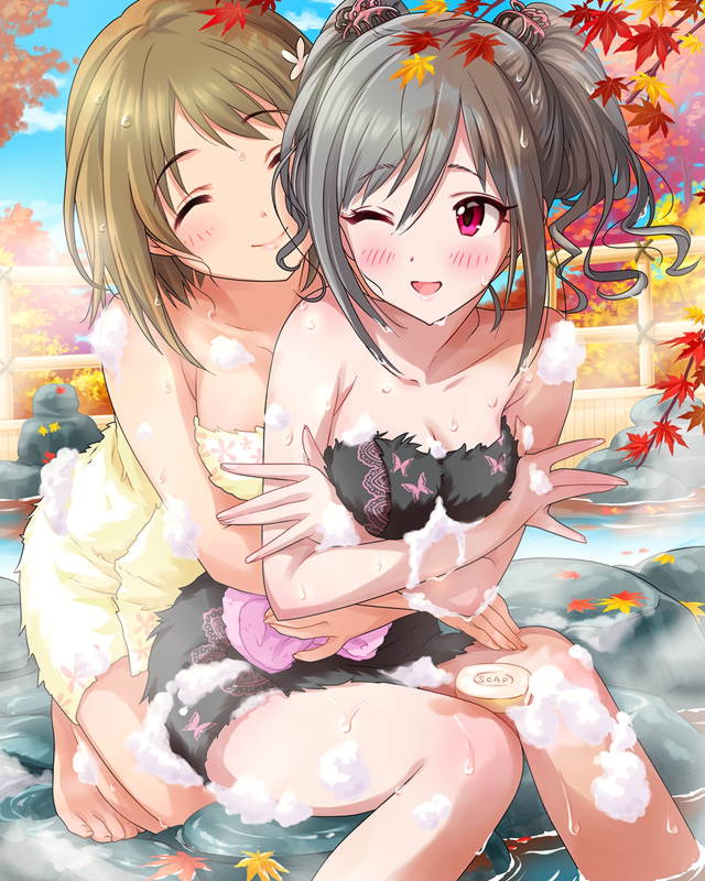 kanzaki ranko and mimura kanako (idolmaster and 1 more)