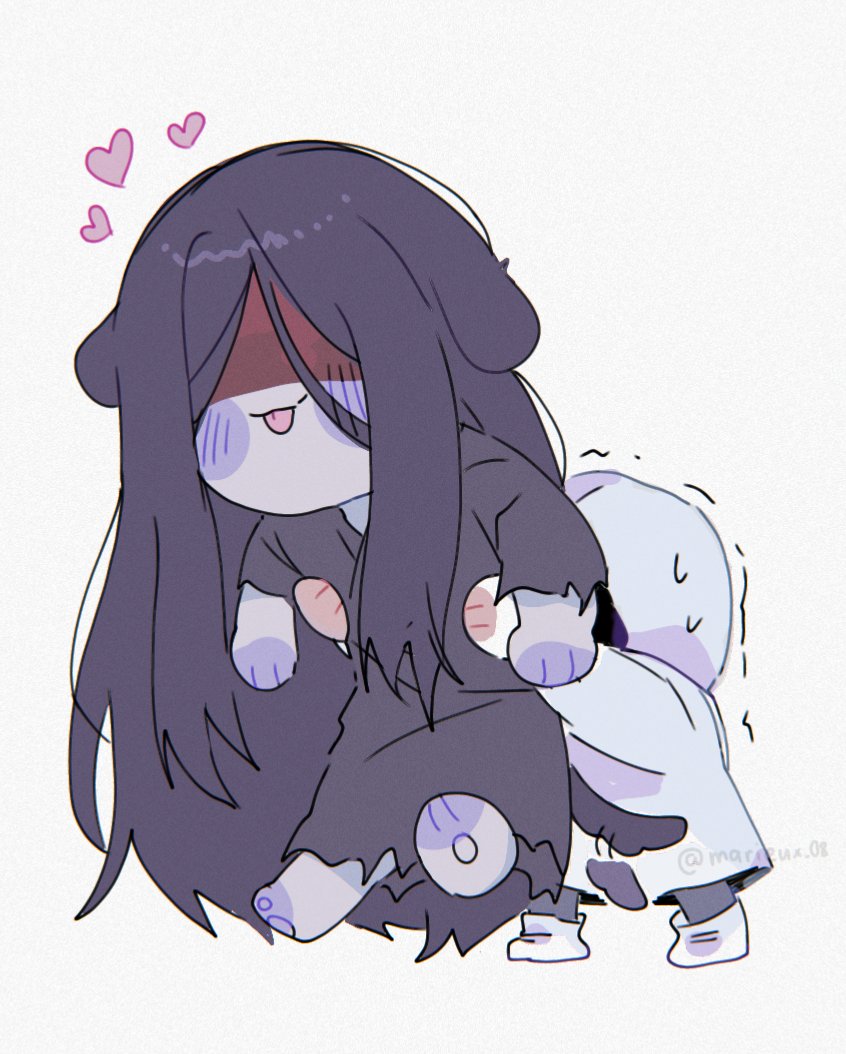 heroine and mr. crawling (homicipher) drawn by marieux_08