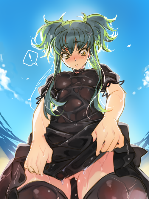 c.c., kongou, and yukana (code geass and 1 more) drawn by creayus