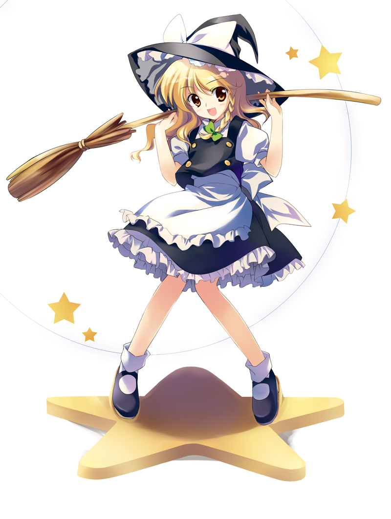 kirisame marisa (touhou) drawn by rei_(rei's_room)