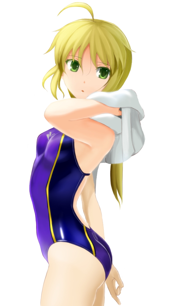 artoria pendragon and saber (fate and 1 more) drawn by taka_(takahirokun)