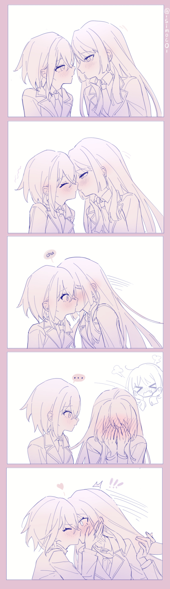 chihaya anon and takamatsu tomori (bang dream! and 1 more) drawn by simoco