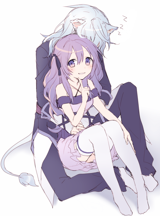 rionia and hugh (original) drawn by hijiri_(resetter)