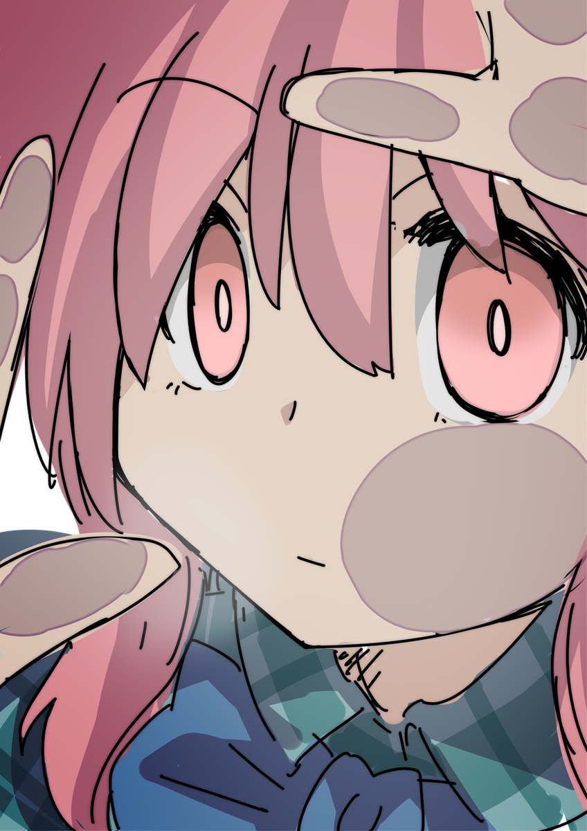 hata no kokoro (touhou) drawn by gia_(abab0707)
