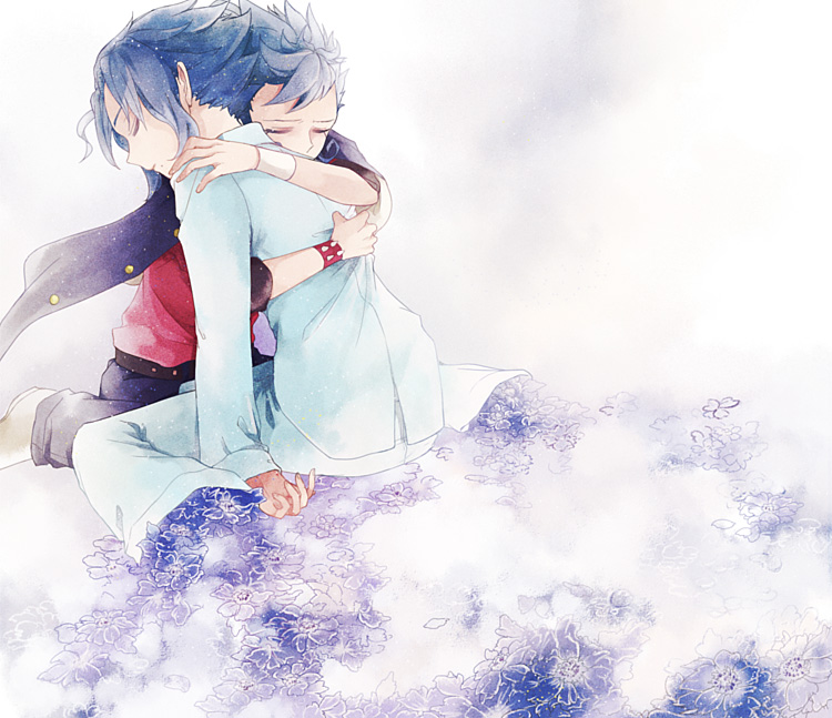 tsurugi kyousuke and tsurugi yuuichi (inazuma eleven and 1 more) drawn by maico_(a218)