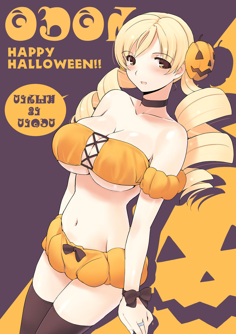 tomoe mami (mahou shoujo madoka magica) drawn by jiji_(aardvark)