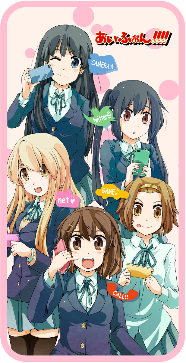 nakano azusa, hirasawa yui, tainaka ritsu, and kotobuki tsumugi (k-on!) drawn by aoi_kujira