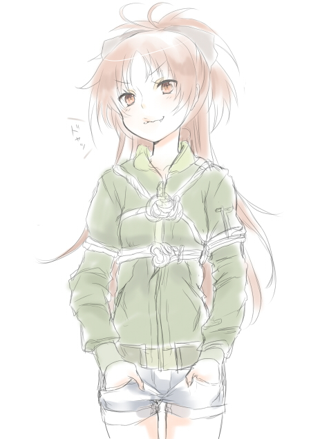 sakura kyoko (mahou shoujo madoka magica) drawn by anonymous_(2ch_sakura_kyouko_thread) and mijinkouka