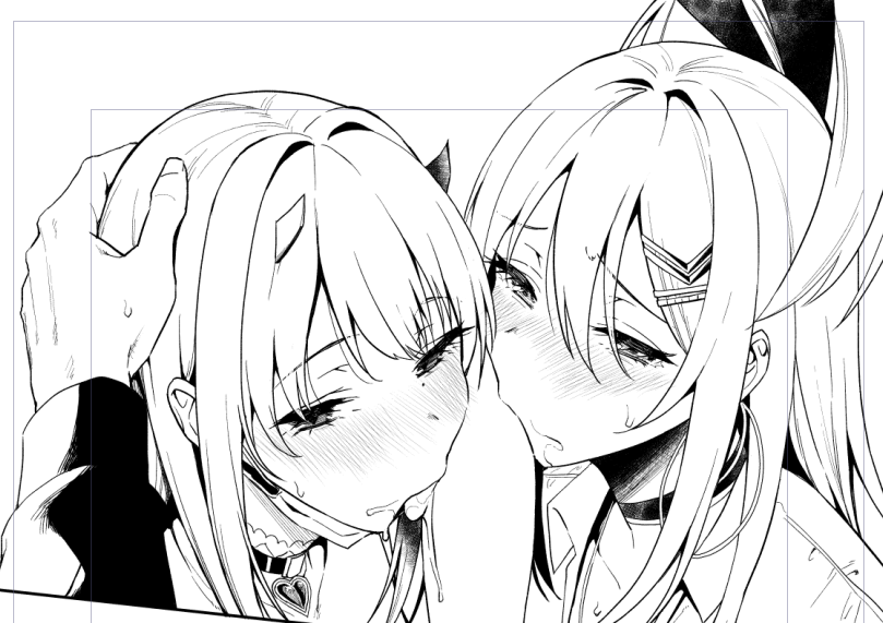 viper and rupee (goddess of victory: nikke) drawn by amano_don