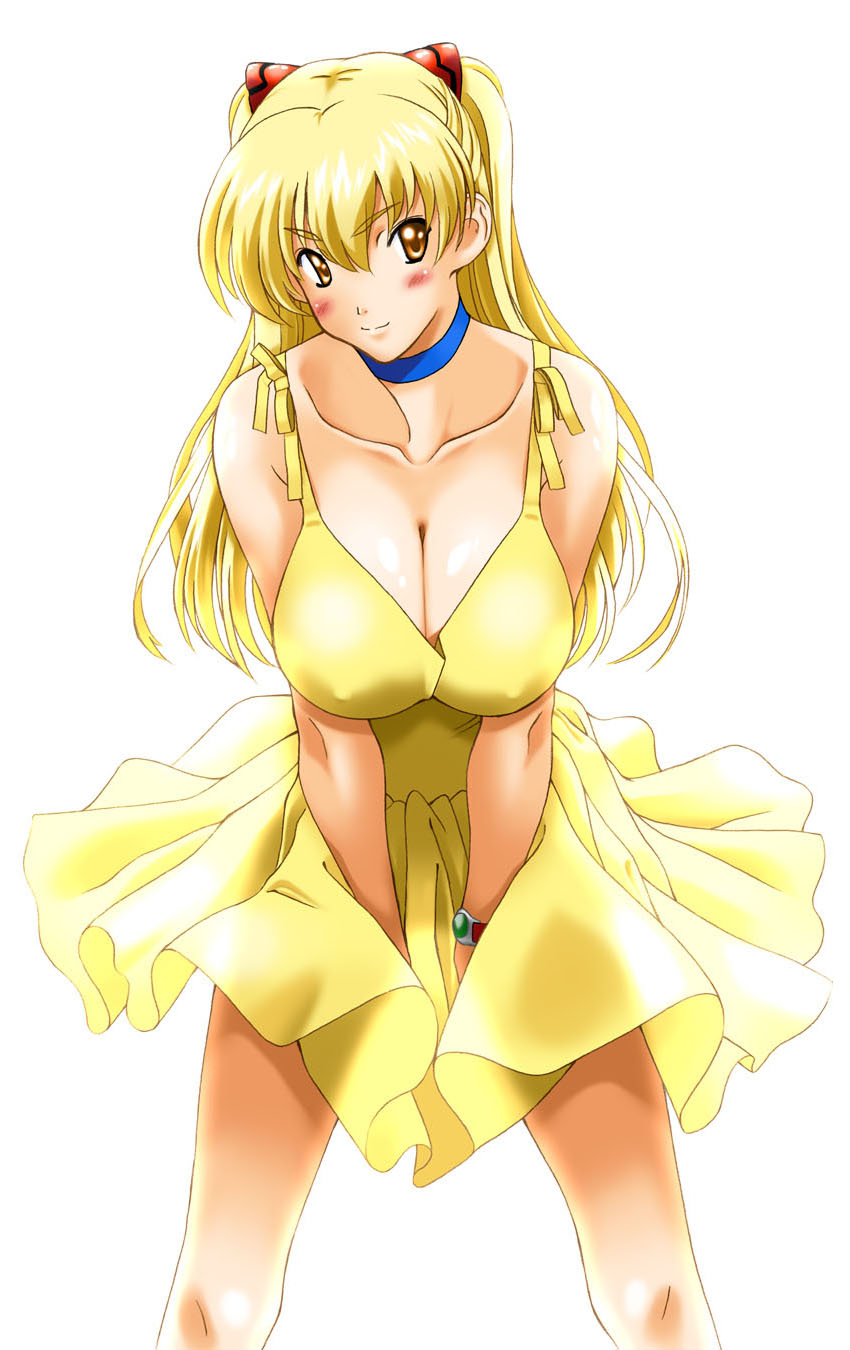 souryuu asuka langley and matsuoka kiyone (original and 1 more) drawn by kamia_(not_found)