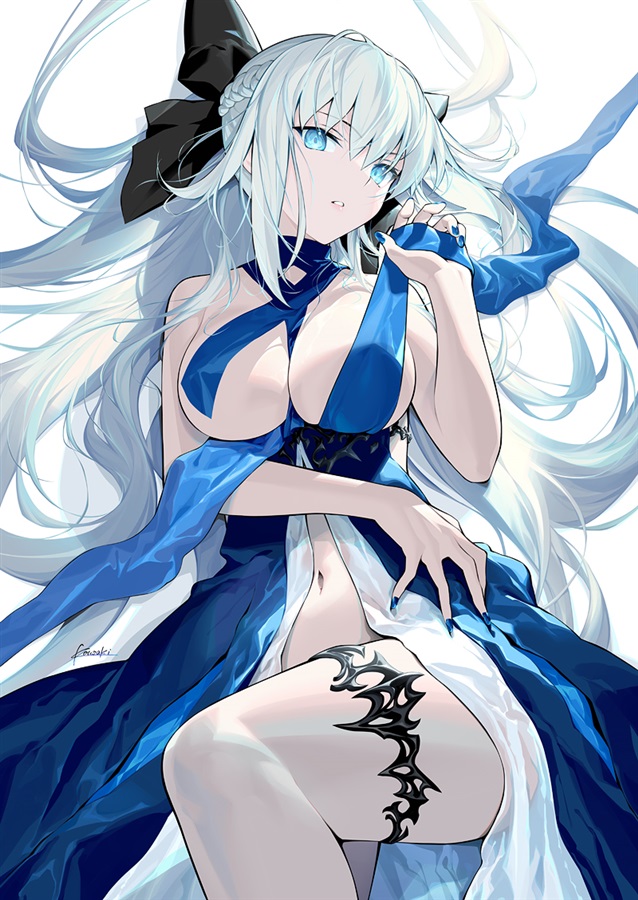 morgan le fay (fate and 1 more) drawn by baba_kirika