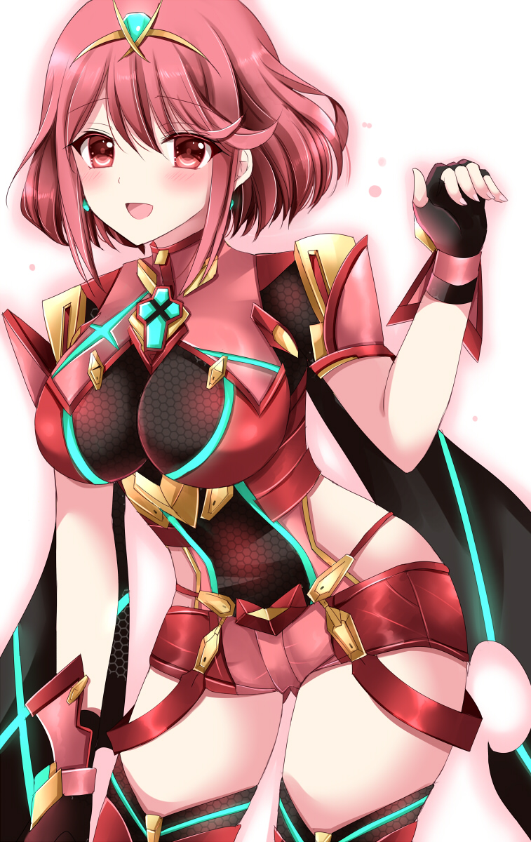 pyra (xenoblade chronicles and 1 more) drawn by kirishima_riona