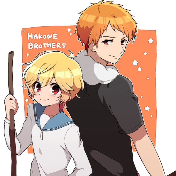 hakone yumoto and hakone goura (binan koukou chikyuu bouei-bu love!) drawn by itukik